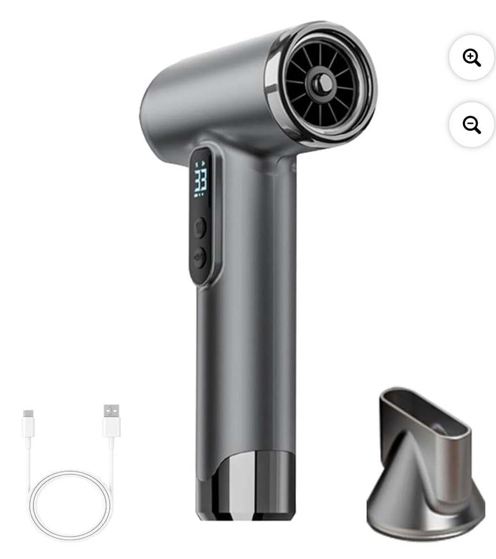 Generic Cordless Hair Dryer Blow Dryer Mini Air Blower Hair Tool for Travel Home